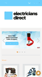 Mobile Screenshot of electricians-direct.co.uk